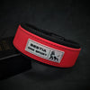 BESTIA DOG SPORT COLLAR RED STAINLESS STEEL
