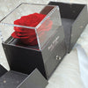 Preserved Flower Rose Flower Necklace Jewelry Box Gift