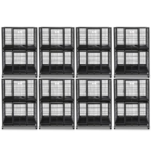 31 Two-Tier Dog Crate 46A
