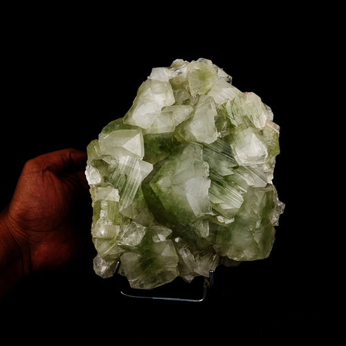 Bi- Color Apophyllite Pseudo Crystals Natural Mineral Specimen  # B 5225