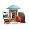Birdfy Feeder with Solar Panel - Solar-Powered Smart Bird Feeder with Camera