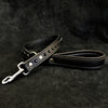 Black studded leash stylish, durable