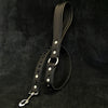 Black studded leash stylish, durable