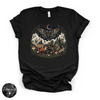 Cryptid Strolling in the Forest Tee | Bigfoot Woodland Graphic T-Shirt