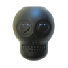 Magnum Sugar Skull eDispenser Ultra-Durable Chew Toy & Treat Dispenser - Black
