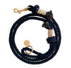 Black Boho Chic Style Dog Leash  - Glow Pups