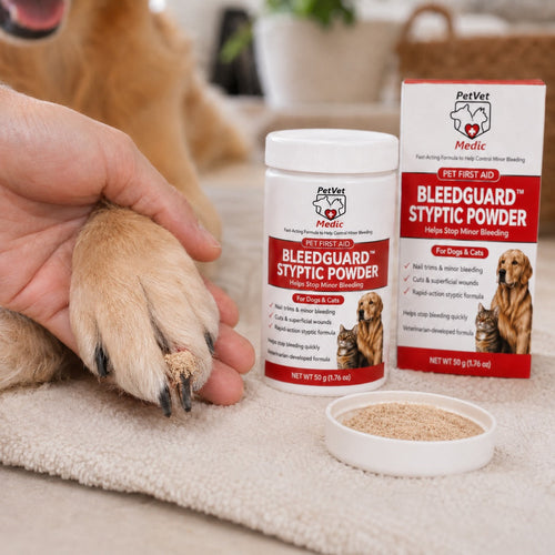 BleedGuard™ Styptic Powder for Dogs, Cats & Small Pets 1.76 oz