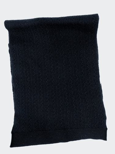 Cashmere Blend Scarf sets for Pets and their humans, Black and White