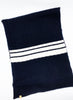 Cashmere Blend Scarf sets for Pets and their humans, Black and White