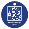 PetHub QR Pet ID Tag – Classic Aluminum