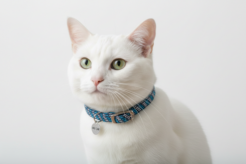 Costal Elasta Cat Reflective Breakaway Collar 10 blue/black