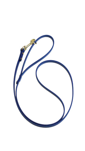 Marine Blue Waterproof Biothane Leash
