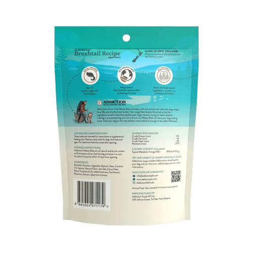 Brushtail Meaty Bites - Hypoallergenic Dog Treats