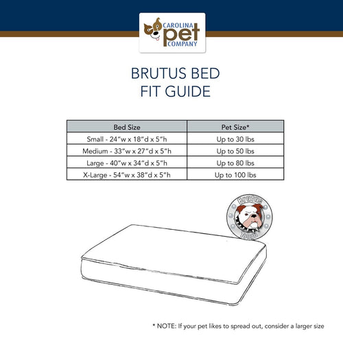 Brutus Tuff Pet Napper Heavy Duty Dog Bed