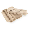 Recyclable Egg Cartons, Bulk Packaging for Farms & Markets, 12 Count Pulp Paper Carton
