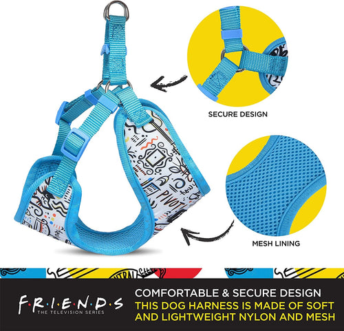 Friends TV Show City Doodle Dog Harness – Small (S)