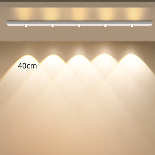 LED Wireless Self-adhesive Inductive Charging Shoe Cabinet Cabinet Light Strip