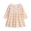 Children's Floral Cotton Long Sleeve Dress