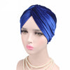 Autumn Winter Velvet Stretch Bandana Hat