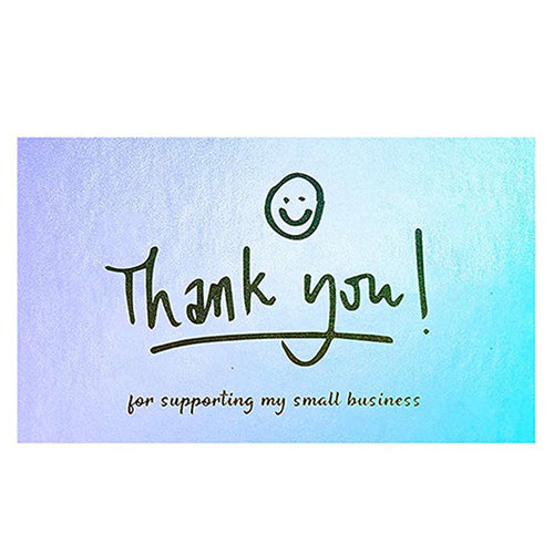 English Holiday Thank You Simple And DIY Creative Greeting Card