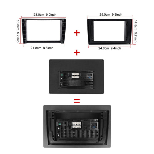 131-inch Android Large Screen Navigation Device With Universal Map APKCarplayreversing Image