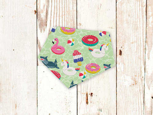 Pool Toys Dog Bandana