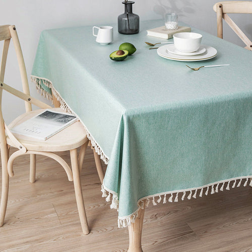 Checkered Tablecloth Rectangular Square Table Picnic Cloth