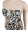 Leopard Print Jumpsuit Plus Size Women's