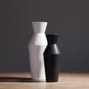 Simple Living Room Home Decoration Creative Black And White Ceramic Vase