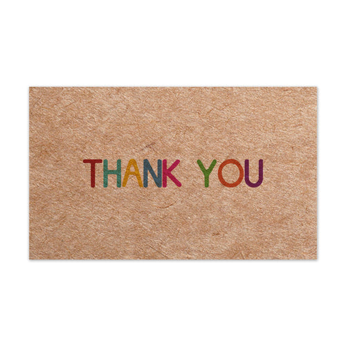 English Holiday Thank You Simple And DIY Creative Greeting Card