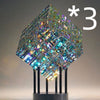 Glass Sculpture Table Furnishing Pieces Of Art Stock