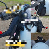 Scooter With Lights Motorcycle Shiny Veil Helmet Accessories Motorcycle Wedding Headdress