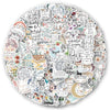 Cross-border Bible Graffiti Notebook Luggage Scooter Waterproof Stickers