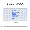 Create your own 16x29.5in Horizontal Oversized Anti-Slip Rubber Keyboard Pad