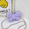 Diagonal Coin Purse Bow Princess Bag Parent-child Bag