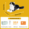 Tuxedo Weighted Plush – Realistic Companion Cat for Adults