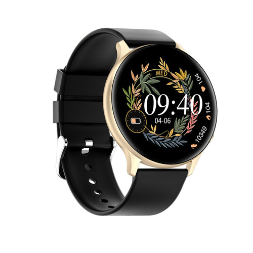Smart Bluetooth Call Heart Rate Body Temperature Voice Assistant Watch