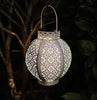 Solar Wrought Iron Hollow Lantern European Style