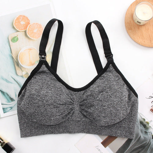Plus Size Maternity Bra Without Steel Ring Postpartum Mom