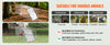 SucceBuy Live Animal Cage Trap - 24x8x8 Folding Humane Trap