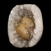 Calcite Crystals on Sparkling MM Quartz Stalactite Natural Mineral Specimen # B 6153