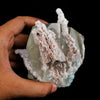 Calcite Cube with Chalcedony Corals Natural Mineral Specimen # B 6481