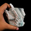 Calcite Cube with Chalcedony Corals Natural Mineral Specimen # B 6481