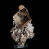 Calcite Cube with Stilbite and Chalcedony Natural Mineral Specimen # B 6495