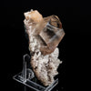 Calcite Cube with Stilbite and Chalcedony Natural Mineral Specimen # B 6495