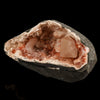 Calcite Cube with stilbite inside Chalcedony Geode Natural Mineral Specimen # B 5894
