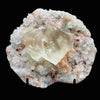 Very Gemmy Multidimensional Calcite Crystal on Apophyllite & Stilbite Matrix | Rare Indian Zeolite Mineral Specimen from Jalgaon DK113