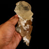 Calcite Golden Color with Stilbite Natural Mineral Specimen # B 6616