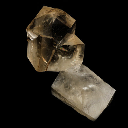 Rare Top-Grade Yellow Transparent Calcite Crystal – Jalgaon, Maharashtra, India | Collector Mineral Specimen # B 5341