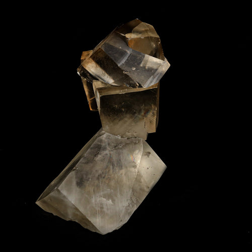 Rare Top-Grade Yellow Transparent Calcite Crystal – Jalgaon, Maharashtra, India | Collector Mineral Specimen # B 5341